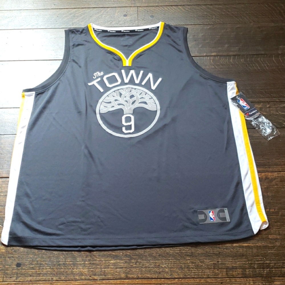 Fanatics Andre Iguodala #9 Golden State Warriors "The Town" Jersey Size 3XlL